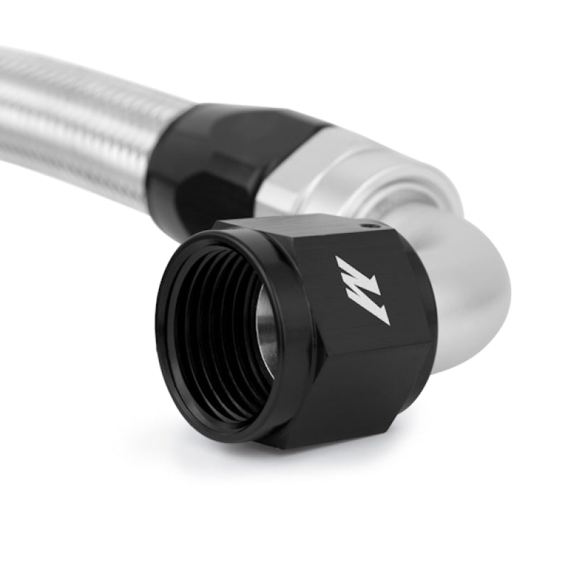 Mishimoto Stainless Steel Braided Hose with -10AN Fittings - 4 Ft - OneFastShop