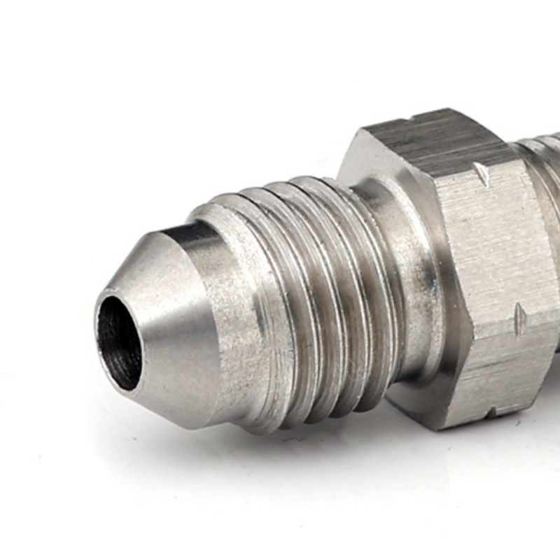 GFB 1/8in BSPT Male to -4AN Male Flare Stainless Steel Adapter - OneFastShop