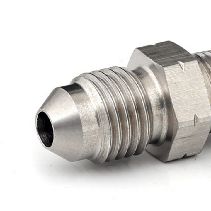 GFB 1/8in BSPT Male to -4AN Male Flare Stainless Steel Adapter - OneFastShop