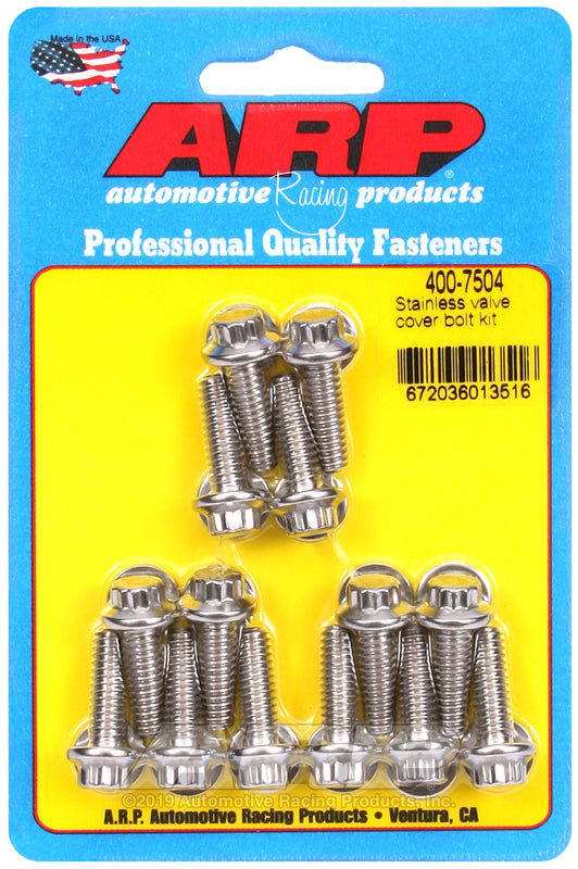 ARP SS Valve Cover Bolt Kit ARP SS Valve Cover Bolt Kit