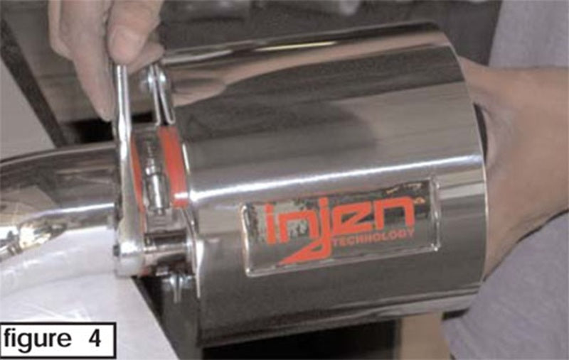 Injen Universal Air Filter Heat Shield - 2.50 / 2.75 / 3.00in Inlet - Polished, image 4