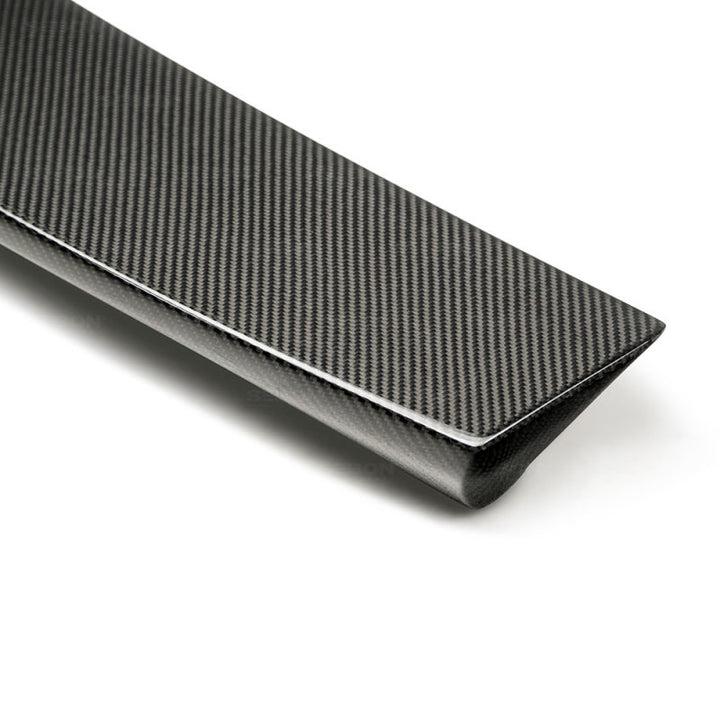 Seibon Gloss Carbon Fiber Middle Spoiler for 2017 Honda Civic Type R - OneFastShop