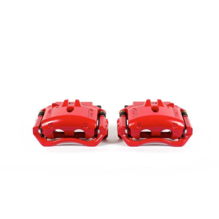 Power Stop 02-05 Ford Thunderbird Front Red Calipers With Brackets - Pair