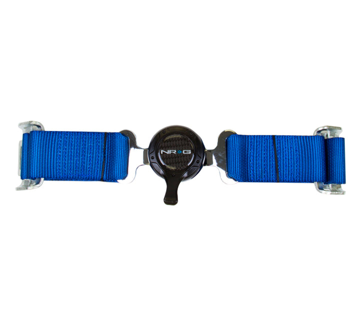 NRG 4PT 2 in. Seat Belt Harness Cam Lock Blue Racing - OneFastShop