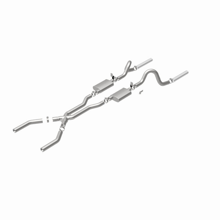 MagnaFlow Sys C/B 64.5-66 Ford Mustang 3inch Easy Install