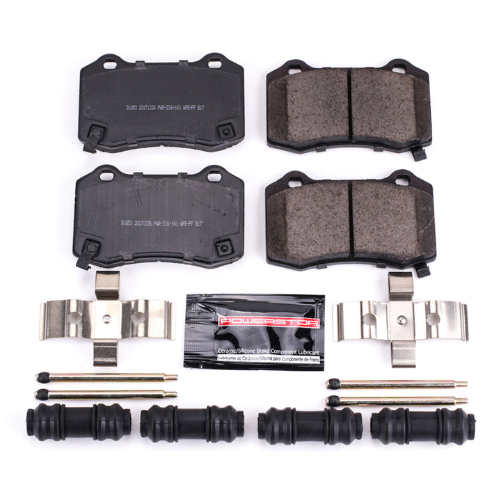 PowerStop Z23 Evolution Sport Brake Pads with Hardware for 04-07 Cadillac CTS - OneFastShop