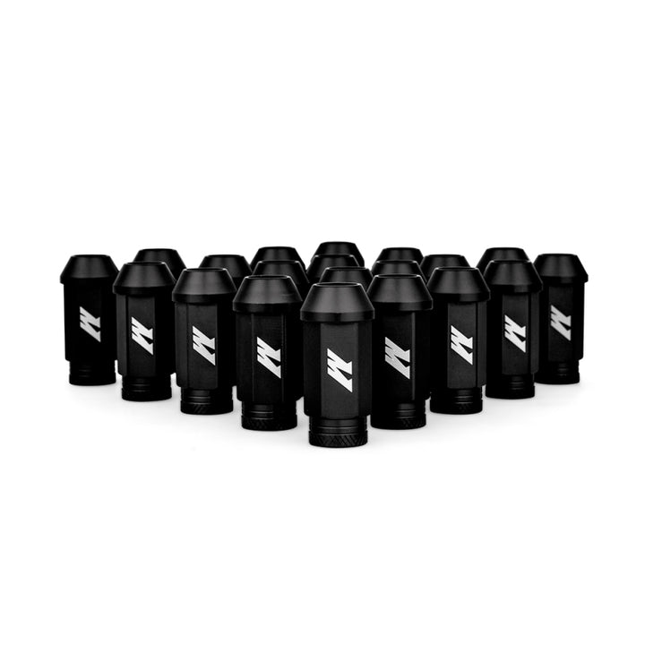 Mishimoto Aluminum Locking Lug Nuts Set Black M12x1.25 - 20pc - OneFastShop