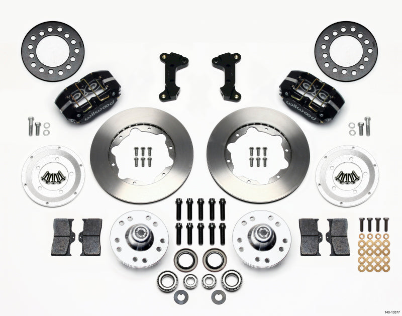 Wilwood Dynapro Dust-Boot Front Kit 11.00in for 74-80 Pinto Mustang II Disc Spindle