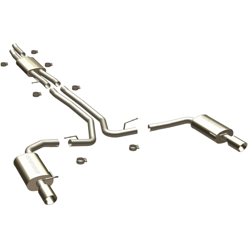 Magnaflow Street Series Cat-Back Exhaust System - 2010 Ford Taurus SHO 3.5L T - OneFastShop