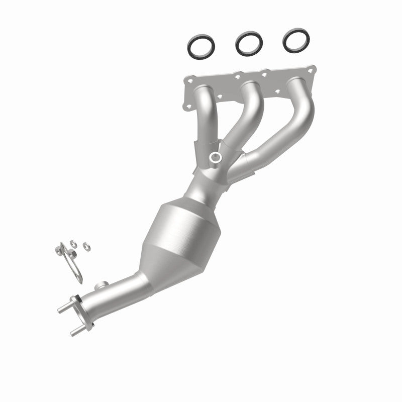 MagnaFlow Conv DF 07-10 BMW X3 3.0L Rear Manifold Easy Install