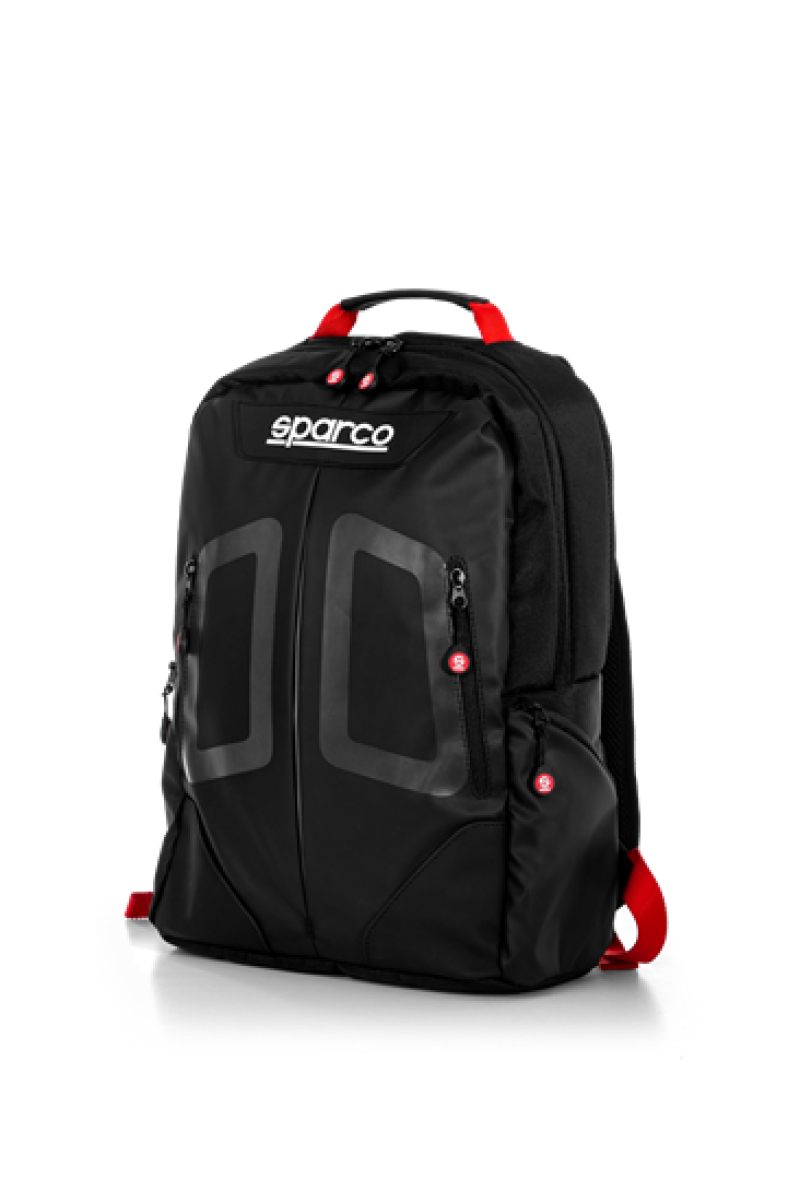 Sparco Stage Backpack - Black/Red, image 2