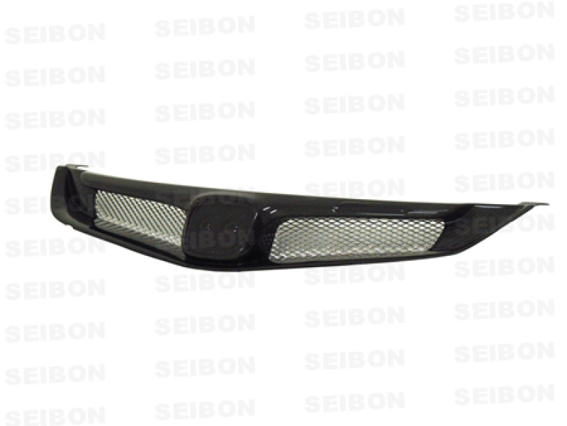 Seibon Carbon Fiber Grill for 06-10 Honda Civic 4Dr JDM / Acura CSX MG-Style