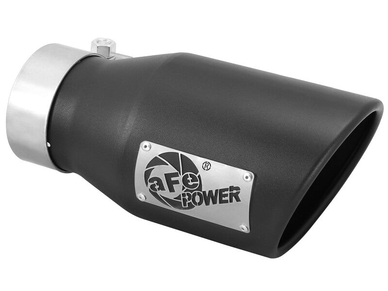 AFe Vulcan Series 3in 304 SS DPF-Back Exhaust System - Black Tip for 2021+ Jeep Gladiator V6-3.0L