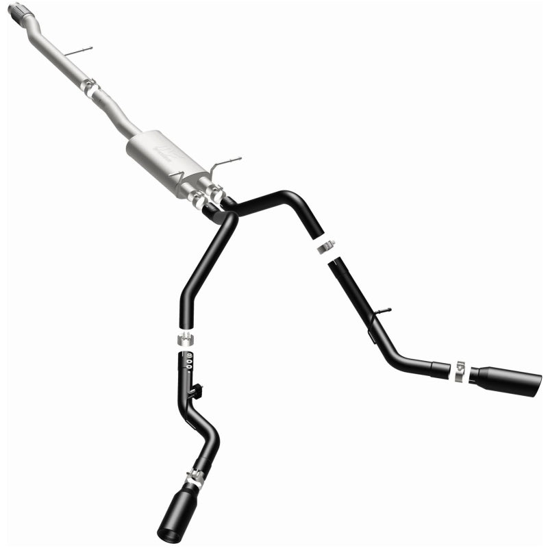 MagnaFlow SYS Cat-Back 3.5in Black Tips, Free Shipping