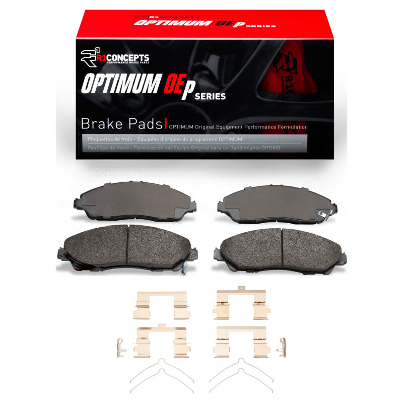 R1 2007-2025 Acura MDX Front R1 Optimum OE Pads and Hardware Kit