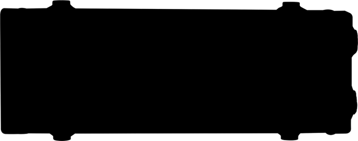 Mishimoto Oil Cooler Universal Medium Dual Pass Black - OneFastShop