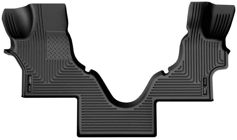 Husky Liners WeatherBeater Front Floor Liners - Ford E-150/E-250/E-350 Econoline (2005-2026) - Black