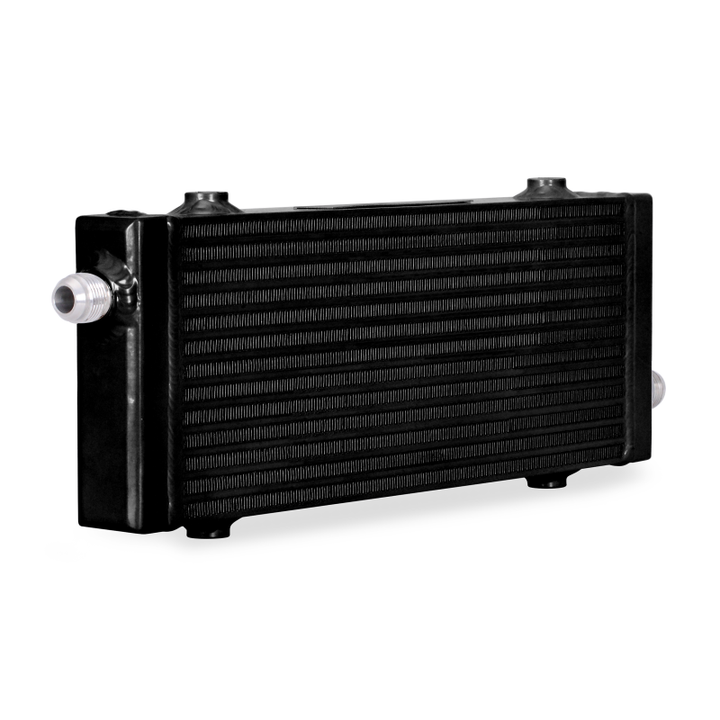 Mishimoto Oil Cooler Medium Bar Plate Cross Flow Black - OneFastShop