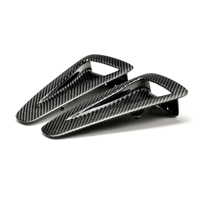Seibon Carbon Fiber OEM Hood Scoop for Nissan Skyline R35 GTR (09-10)