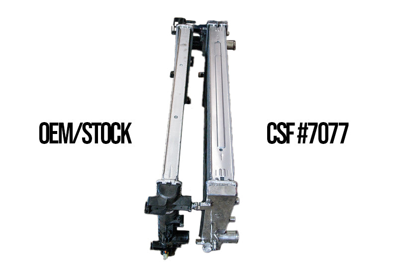 CSF High-Performance All-Aluminum Radiator for 2014+ Chevrolet Corvette (C7) Z06 - OneFastShop