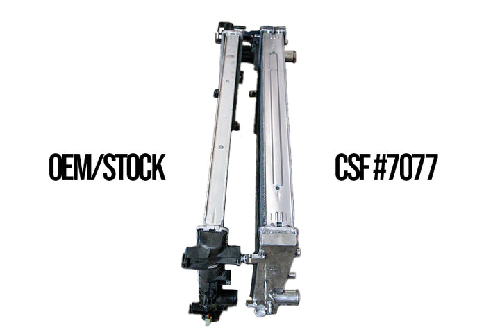 CSF High-Performance All-Aluminum Radiator for 2014+ Chevrolet Corvette (C7) Z06 - OneFastShop