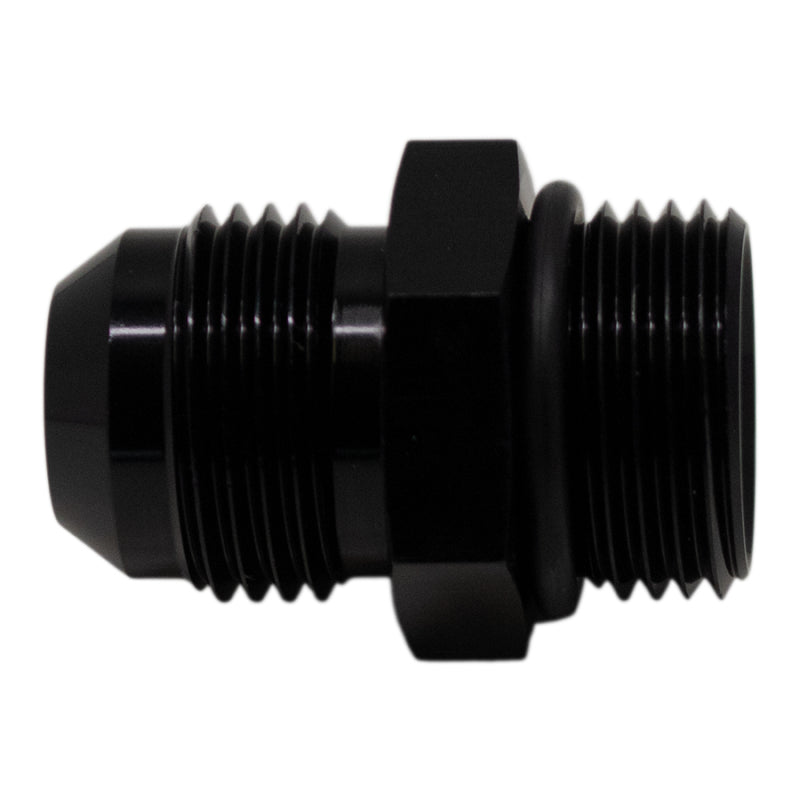DeatschWerks 10AN ORB Male to 10 AN Male Flare Adapter - Matte Black