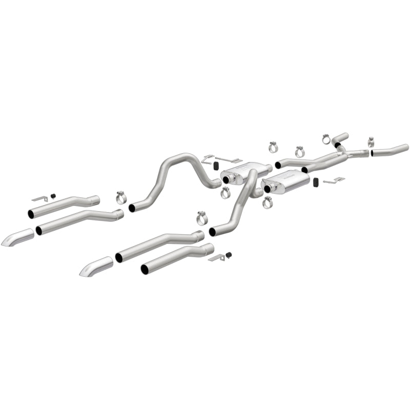Magnaflow Street Series CB Exhaust System for 67-74 Dodge Charger 7.2L - OneFastShop
