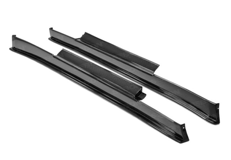 Seibon Carbon Fiber Side Skirts Pair for 12-13 Nissan GTR R35 SS-Style