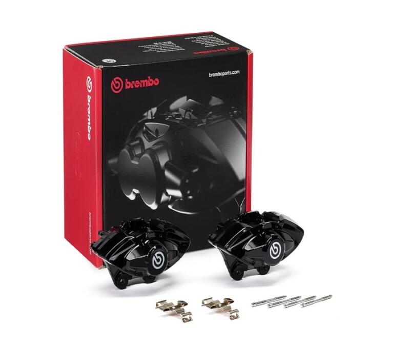 Brembo OE Rear Brake Calipers for 2016–2021 M2, 2017–2020 M4 and More Black - OneFastShop