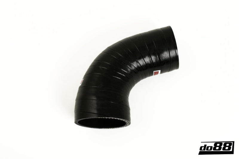 do88 Silicone Intercooler Inlet Hose - Saab 9-3 TTiD 2008-2011 - Black