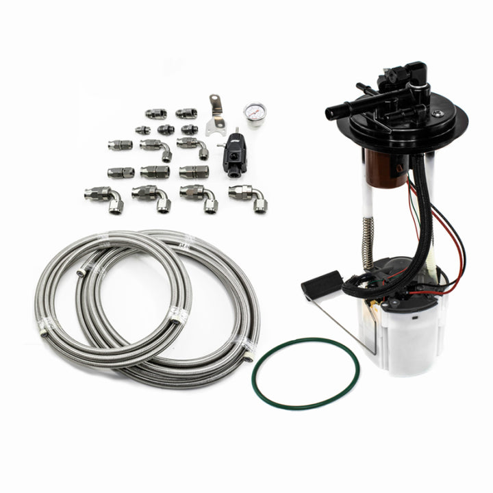 DeatschWerks DW400 Pump Module with PTFE Fuel Lines for 05-09 GM Trucks - OneFastShop