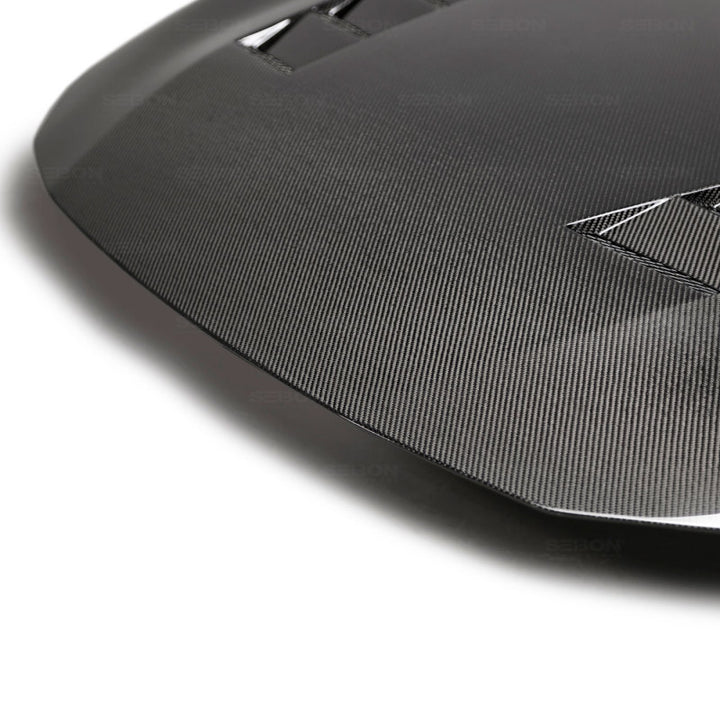 Seibon TS-Style Carbon Fiber Hood for 19-20 Toyota Corolla Hatchback