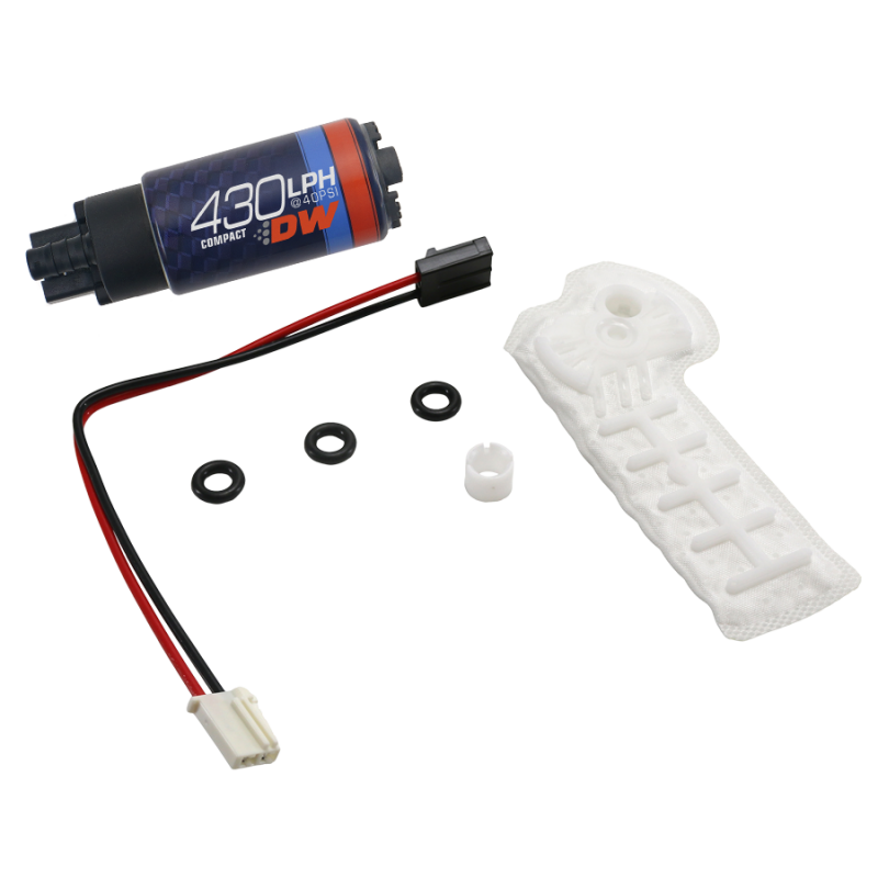 DeatschWerks Compact 430lph Fuel Pump DW430C for 2022-24 Subaru WRX 2021-24 Subaru BRZ and Toyota GR86