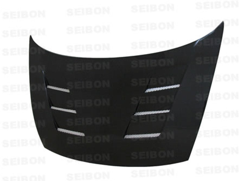 Seibon Carbon Fiber TS Hood for 06-08 Honda Civic 4 Door - OneFastShop