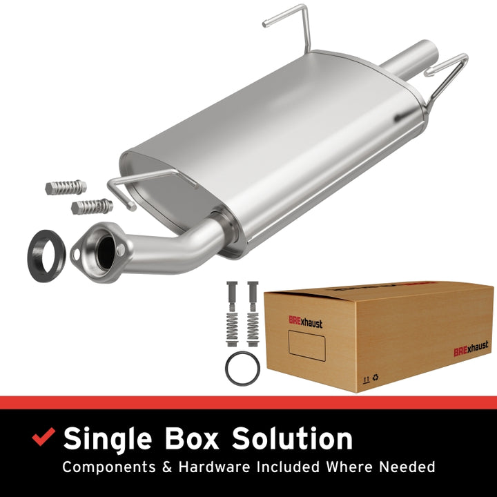 BRExhaust 2002–2006 Nissan Sentra 2.5L Muffler Kit