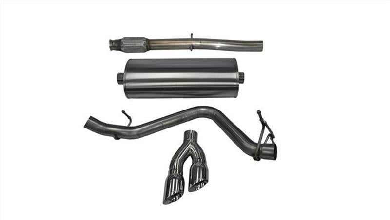 Corsa 2014-2019 Chevy Silverado 1500 5.3L V8 CC SB 3in Cat-Back Exhaust