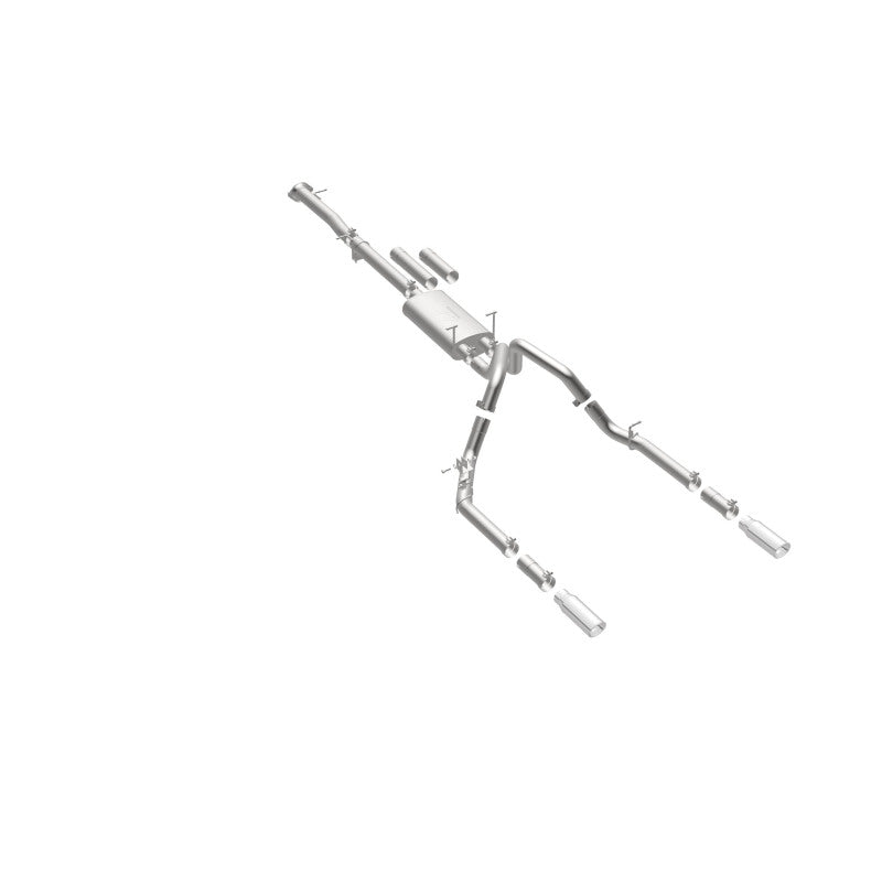 MagnaFlow Stainless Cat-Back Exhaust for 2015 Chevy Silverado 2500HD - Easy Install