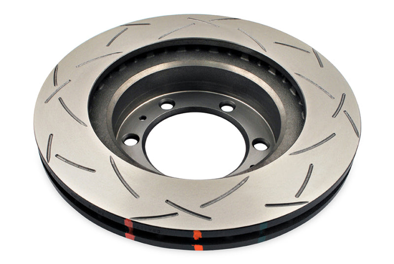 DBA 4000 Series T3 Slotted Brake Rotor Toyota FJ Cruiser Tacoma 4Runner 2003-2018 - Front, view 3