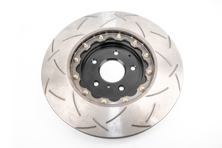 DBA 5000 Series Front Slotted 2-Piece Rotor with Black Hat - Nissan 370Z Sport 2009-2018, view 4