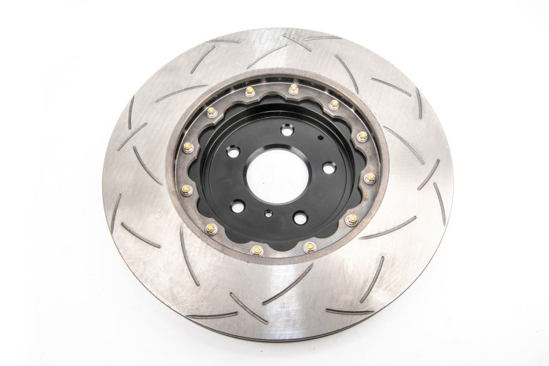 DBA 5000 Series Front Slotted 2-Piece Rotor with Black Hat - Nissan 370Z Sport 2009-2018, view 4