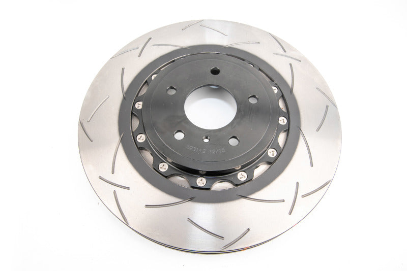 DBA 5000 Series Front Slotted 2-Piece Rotor with Black Hat - Nissan 370Z Sport 2009-2018, view 5