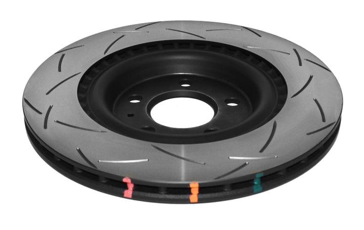 DBA Rear 4000 Series T3 Slotted Brake Rotors - Audi S4, S5, A6, Q5 & Porsche Macan 2010-2020, view 9