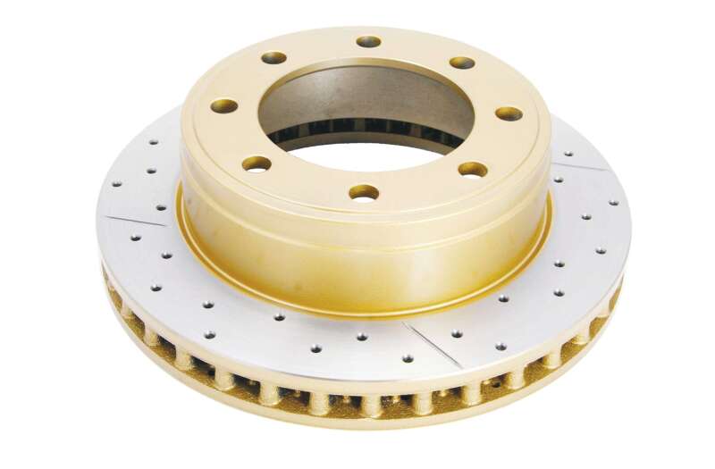 DBA Slotted & dimpled Sport Front Rotor - Ford F-250 Super Duty, F-350 Super Duty, Excursion 1999-2005