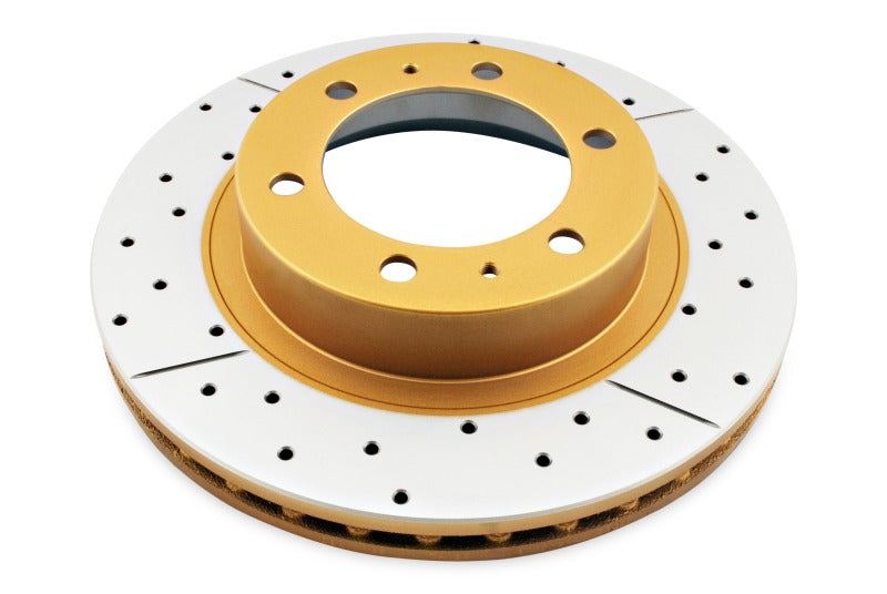 DBA Street Series 4000 Drilled & Slotted Brake Front Rotor - Toyota Tacoma, 4Runner, FJ Cruiser 2003-2018