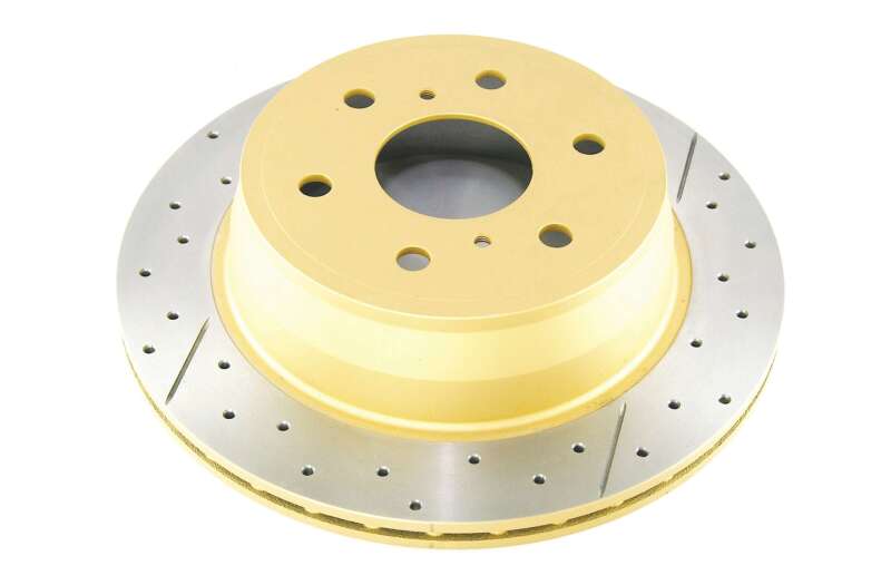 DBA Street Series 4000 Drilled & Slotted Brake Rear Rotor - Cadillac Escalade, Chevy Tahoe, GMC Yukon 2007-2020