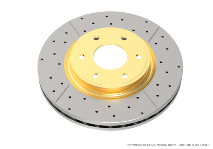 DBA Street Series Drilled & Slotted Front Brake Rotor - Subaru Impreza / WRX STI / Toyota 86 2003-2020, view 2