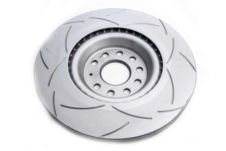 DBA Street Series T2 Front Slotted Brake Rotor - Volkswagen GTI / Audi S3 2012-2023, view 3