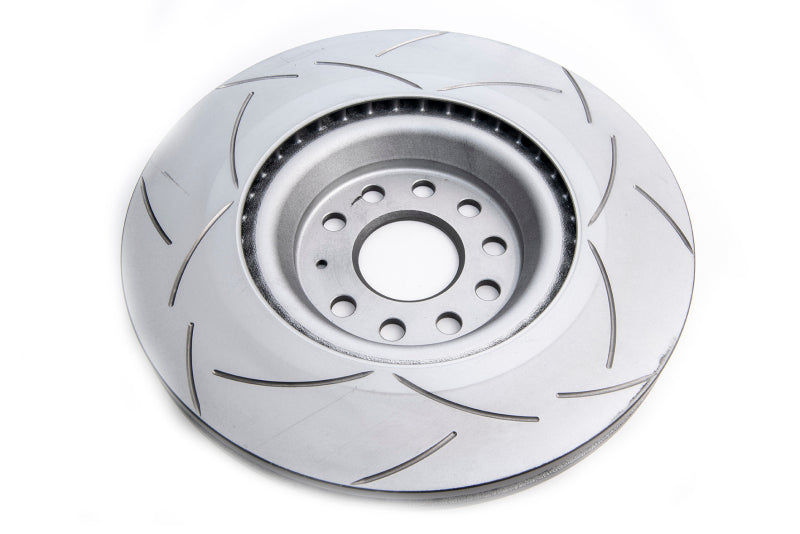 DBA Street Series T2 Front Slotted Brake Rotor - Volkswagen GTI / Audi S3 2012-2023, view 3