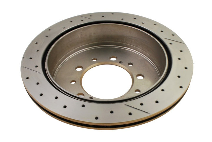 DBA Street Series XGold Rear Drilled & Slotted Rotor - Toyota Tundra / Land Cruiser / Tacoma 2006-2022, view 3