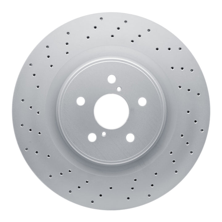 DFC 08-14 Lexus IS F Front Drilled Hi-Carbon Alloy Geomet Coated Rotor